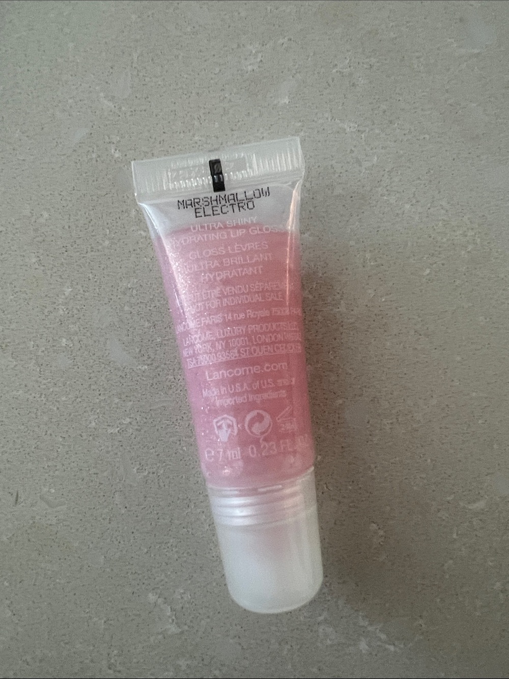 Lancôme Juicy Tubes Original Lip Gloss - Marshmallow Electro - Picture 2 of 2